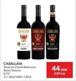 Nielsen's Discount CASALLAIA, DKK 44 tilbud