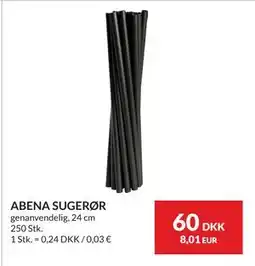 Nielsen's Discount ABENA SUGERØR, DKK 60 tilbud