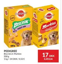 Nielsen's Discount PEDIGREE, DKK 17 tilbud