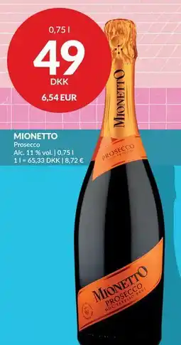 Nielsen's Discount MIONETTO, DKK 49 tilbud