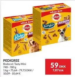 Nielsen's Discount PEDIGREE, DKK 59 tilbud