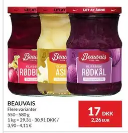 Nielsen's Discount BEAUVAIS, DKK 17 tilbud