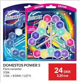 Nielsen's Discount DOMESTOS POWER 5, DKK 24 tilbud