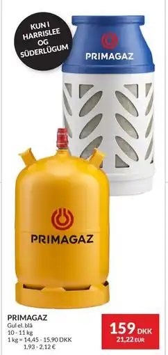 Nielsen's Discount PRIMAGAZ, DKK 159 tilbud