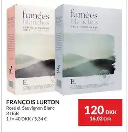 Nielsen's Discount FRANÇOIS LURTON, DKK 120 tilbud