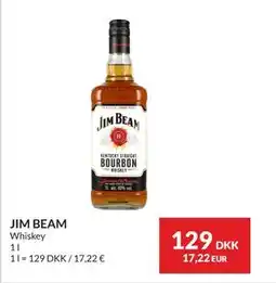 Nielsen's Discount JIM BEAM, DKK 129 tilbud