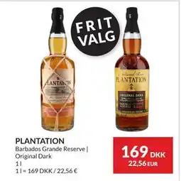 Nielsen's Discount Plantation, DKK 169 tilbud