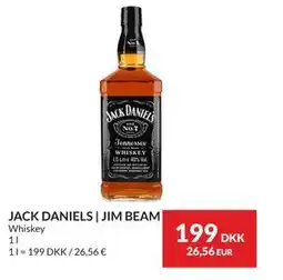 Nielsen's Discount JACK DANIELS | JIM BEAM, DKK 199 tilbud