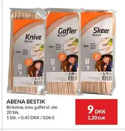 Nielsen's Discount ABENA BESTIK, DKK 9 tilbud