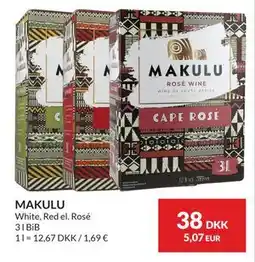 Nielsen's Discount MAKULU, DKK 38 tilbud