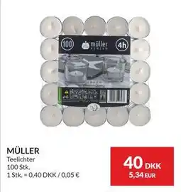 Nielsen's Discount MÜLLER, DKK 40 tilbud
