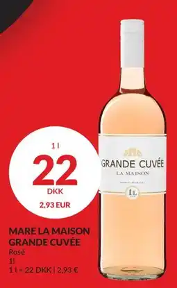 Nielsen's Discount MARE LA MAISON GRANDE CUVÉE, DKK 22 tilbud