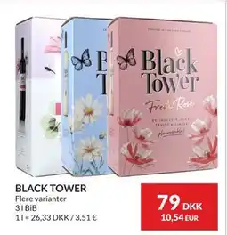 Nielsen's Discount BLACK TOWER, DKK 79 tilbud