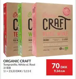 Nielsen's Discount ORGANIC CRAFT, DKK 70 tilbud