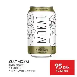 Nielsen's Discount CULT MOKAÏ, DKK 95 tilbud