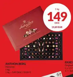 Nielsen's Discount ANTHON BERG, DKK 149 tilbud