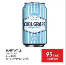 Nielsen's Discount HARTWALL, DKK 95 tilbud