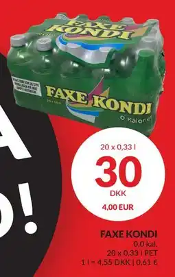 Nielsen's Discount FAXE KONDI, DKK 30 tilbud