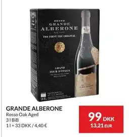 Nielsen's Discount GRANDE ALBERONE, DKK 99 tilbud