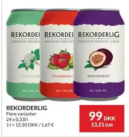 Nielsen's Discount REKORDERLIG, DKK 99 tilbud