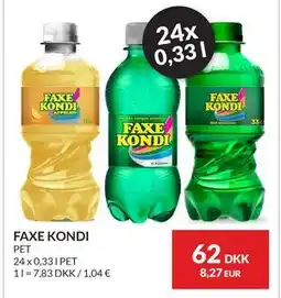 Nielsen's Discount FAXE KONDI, DKK 62 tilbud