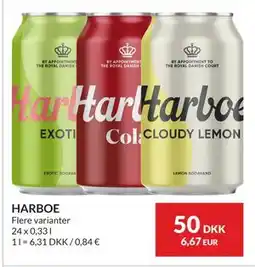 Nielsen's Discount HARBOE, DKK 50 tilbud