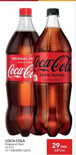Nielsen's Discount COCA-COLA, DKK 29 tilbud