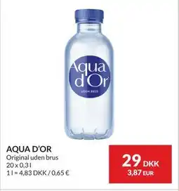 Nielsen's Discount AQUA D'OR, DKK 29 tilbud