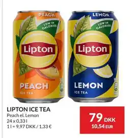 Nielsen's Discount LIPTON ICE TEA, DKK 79 tilbud