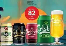 Nielsen's Discount CARLSBERG, DKK 82 tilbud