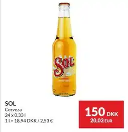 Nielsen's Discount SOL, DKK 150 tilbud