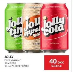 Nielsen's Discount JOLLY, DKK 40 tilbud