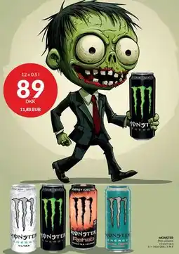 Nielsen's Discount MONSTER, DKK 89 tilbud
