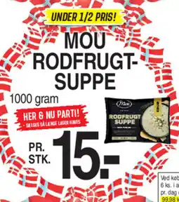ABC Lavpris MOU RODFRUGT- SUPPE tilbud