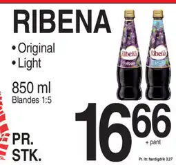 ABC Lavpris RIBENA tilbud