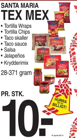 ABC Lavpris SANTA MARIA TEX MEX tilbud