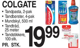 ABC Lavpris COLGATE tilbud