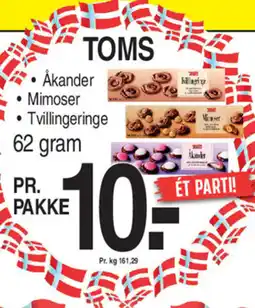 ABC Lavpris TOMS tilbud