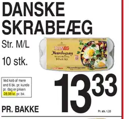 ABC Lavpris DANSKE SKRABEÆG tilbud