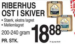 ABC Lavpris RIBERHUS OST I SKIVER tilbud