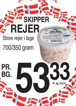 ABC Lavpris SKIPPER REJER tilbud