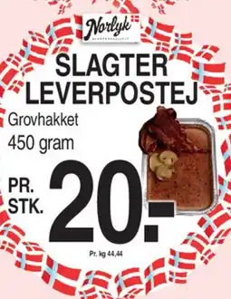 ABC Lavpris SLAGTER LEVERPOSTEJ tilbud