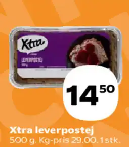Kvickly Xtra leverpostej tilbud