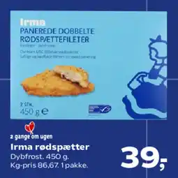 Kvickly Irma rødspætter tilbud