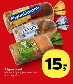 Kvickly Pågen brød tilbud