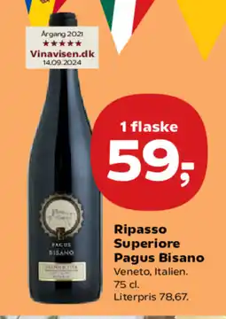 Kvickly Ripasso Superiore Pagus Bisano tilbud