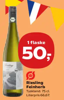 Kvickly Riesling Feinherb tilbud