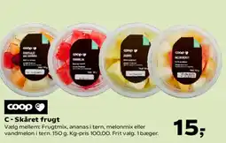 Kvickly C - Skåret frugt tilbud