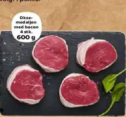 Kvickly Okse- medaljon med bacon 4 stk. tilbud