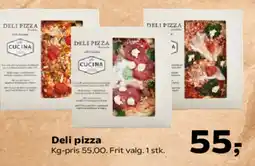 Kvickly Deli pizza tilbud